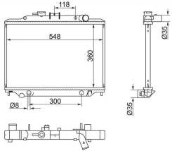 Радиатор E25 ZD30 /21460-VW200/NS0087-D Oeefxle4hULUqqAX1hue00 - фото 11619