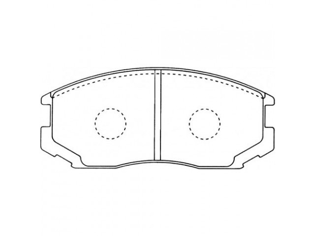 Колодки D0037/PF-3285/3234(LXK) PN3285,GP00037,SX1344,BD5524 - фото 12856