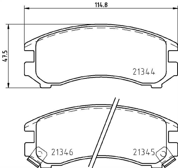 Колодки тормозные PF-2367/D-1066 loXJ2dbdjB0ZqoXcxNjoQ3 - фото 13596