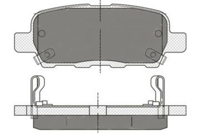 Колодки D1244/PF-2466 (LXK) qqgK417EhVXoJu0Evc1Qc0 - фото 9313