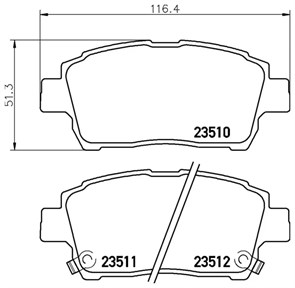 Колодки PF-1440/PF-1472/04465-13050 (LXK) Old2uDPchIOlrstm9uON31