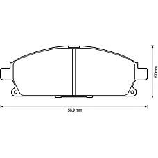 Колодки D1211/PF-2389/D1060-8H785 (LXK) Un42GYFOjM7TsMOZjNtfa1