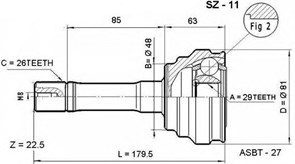 ШРУС SK-202/SK-304/SU-011 /26*48*29 aWV4SFs5iIb8ryS1-6jY82