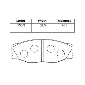 Колодки D2067/PF-1157/PN-1157 (TOYO） 5QonoA1cjbNxGGOjp19kQ3