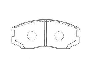 Колодки D0037/PF-3285/3234(LXK) PN3285,GP00037,SX1344,BD5524