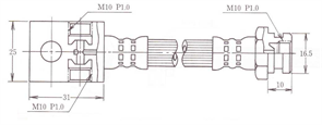 Шланг тормозной -R L/R 46211-3T000/ATLAS/TD27/P8F23 (TM) sIL1fh7AhhrpMkJaqQahu0