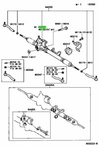 Рулевая рейка -RHD SR50/CR50 /44250-28310 U12hL2XYgK1MO0X7kxun50