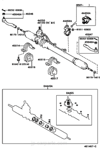 Рулевая рейка -RHD CXR11/TCR21/CXR21/CXR10 /44250-28190 EECcpqGZicyV0oThb-gOf2