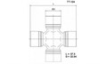 Крестовина TT-124/CR50/22*58 (TOYO) pJceOc4SjZEWlaDboKq7O0 - фото 11209